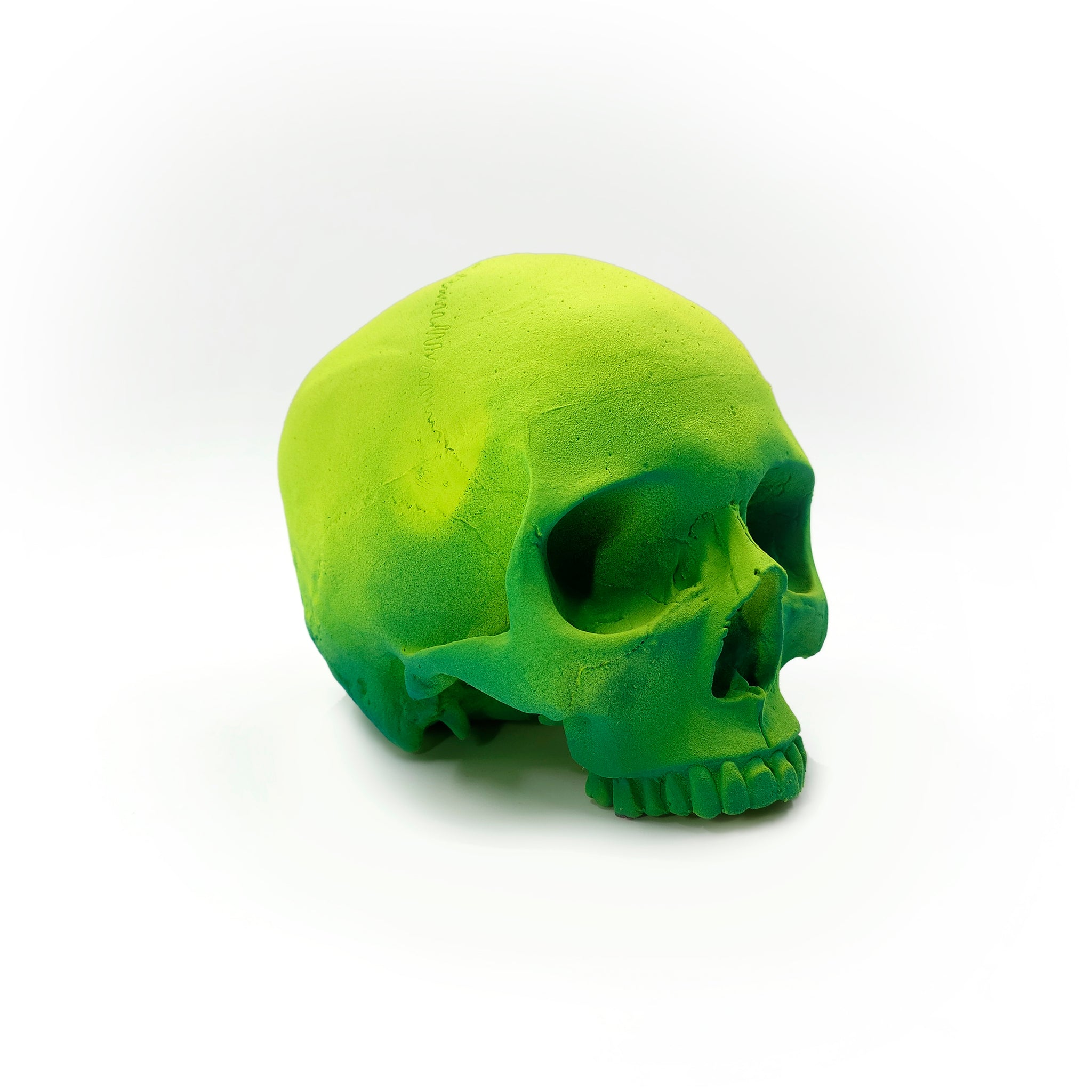 SKULL GREEN GRADIENT, image size:2048x2048